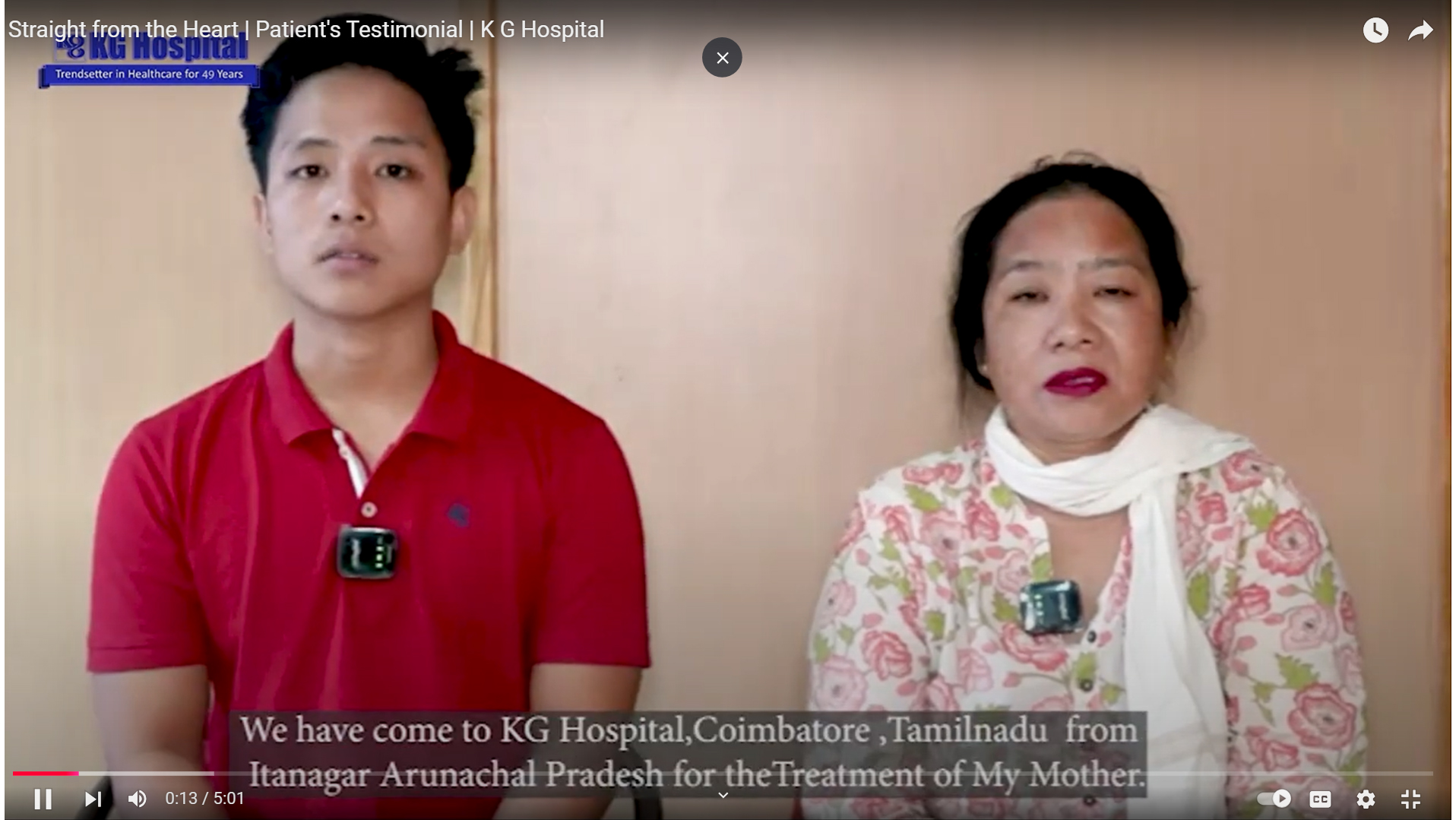  Straight from the Heart | Patient's Testimonial | K G Hospital